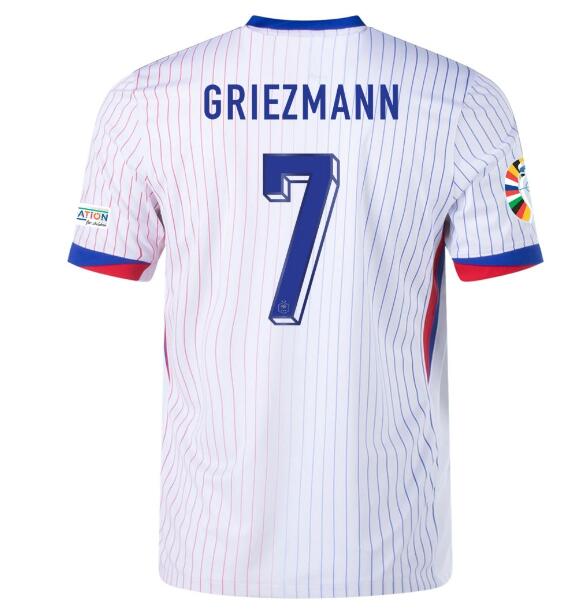 (image for) GRIEZMANN #7 France Away Jersey Euro 2024